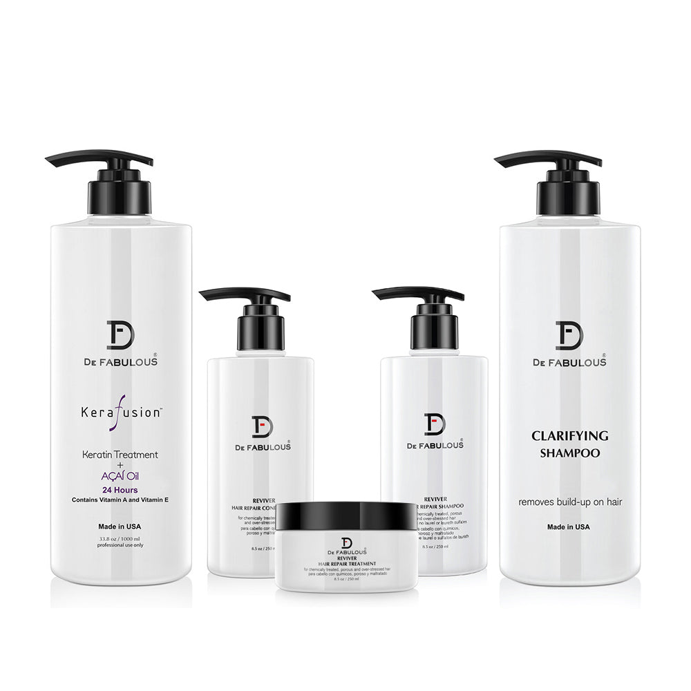 De Fabulous Kerafusion Keratin Treatment Set