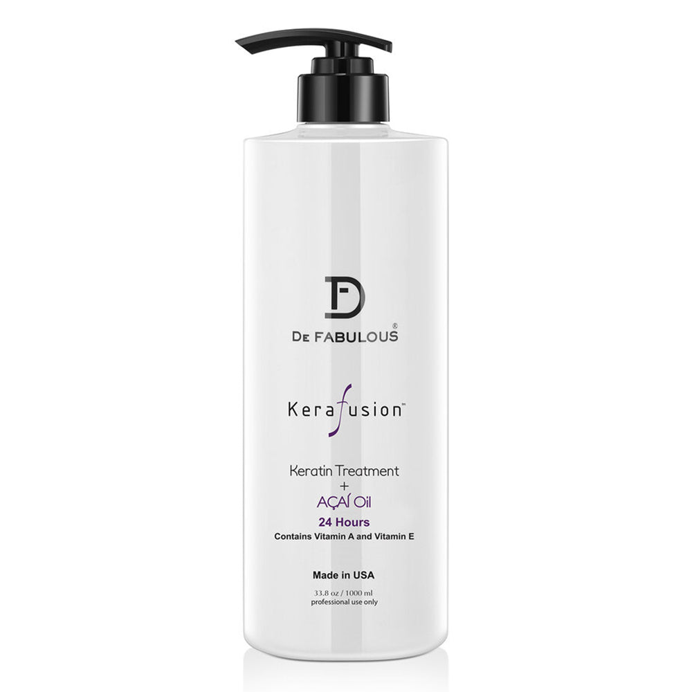 De Fabulous Kerafusion Keratin Treatment with Acai Oil 33.8 fl oz