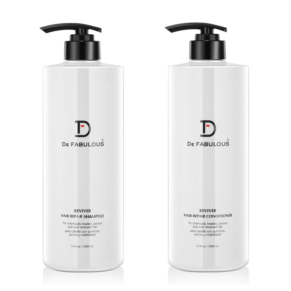 De Fabulous Reviver Hair Repair Shampoo and Conditioner Set 33.8 fl oz